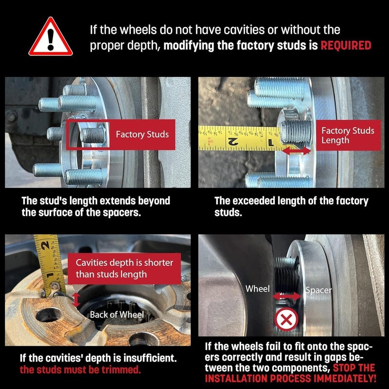 Customadeonly 20mm Hubcentric Wheel Spacers 5x114.3 Compatible for Lexus ES300 350, GS300 350 430,IS250 300 350,LS400 430 460,RC300 350, Camry Highlander Tacoma, tC xB (4pcs 60.1mm M12x1.5) - Image 2